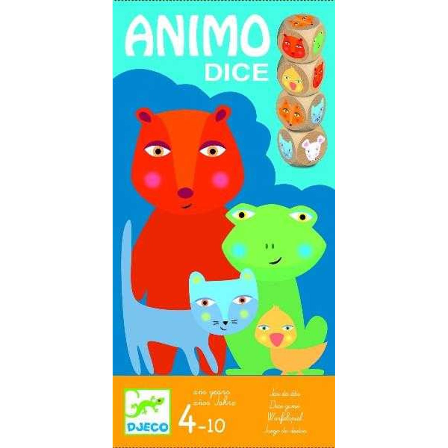Animo dices, joc cu zaruri Djeco fotografia produsului