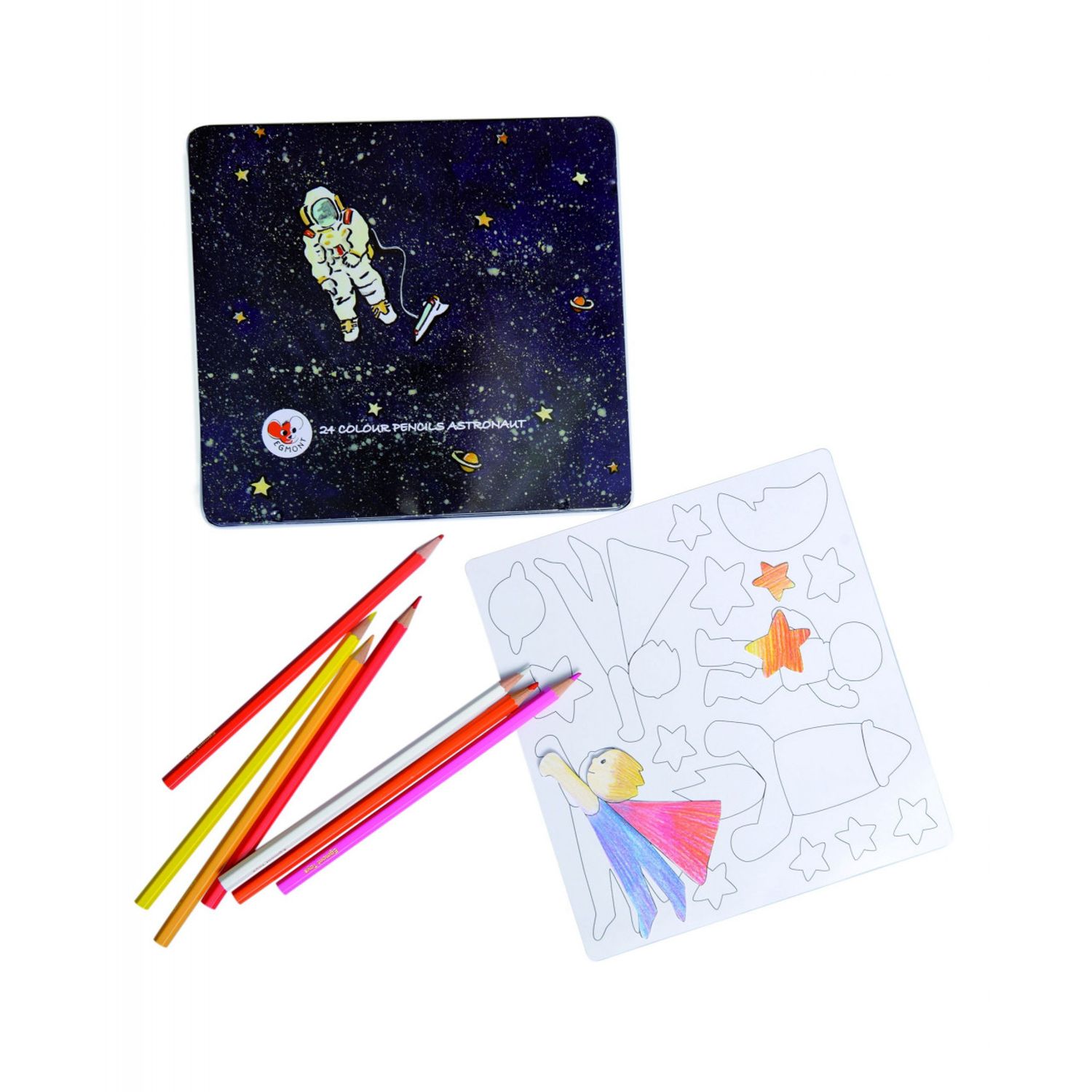 Set de desen cu piese magnetice, Astronaut fotografia produsului View 2 L