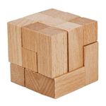 Joc logic IQ din lemn I-cube fotografia produsului