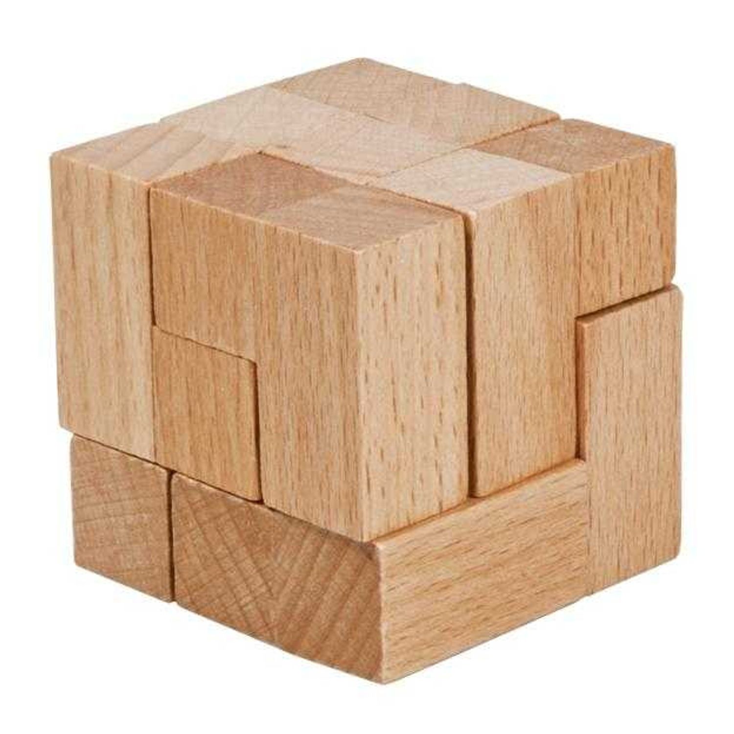 Joc logic IQ din lemn I-cube fotografia produsului