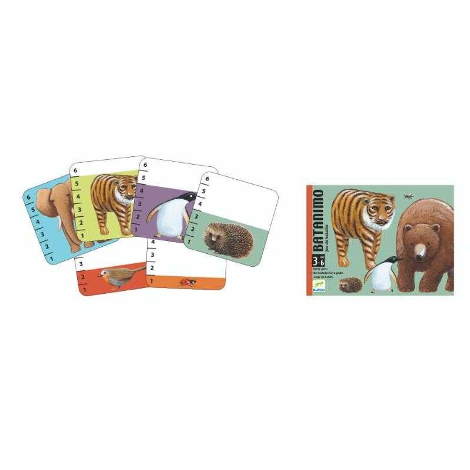 Joc de carti Djeco Batanimo fotografia produsului View 2 L