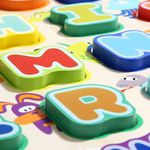 Puzzle din lemn - Litere si animalute fotografia produsului View 2 S