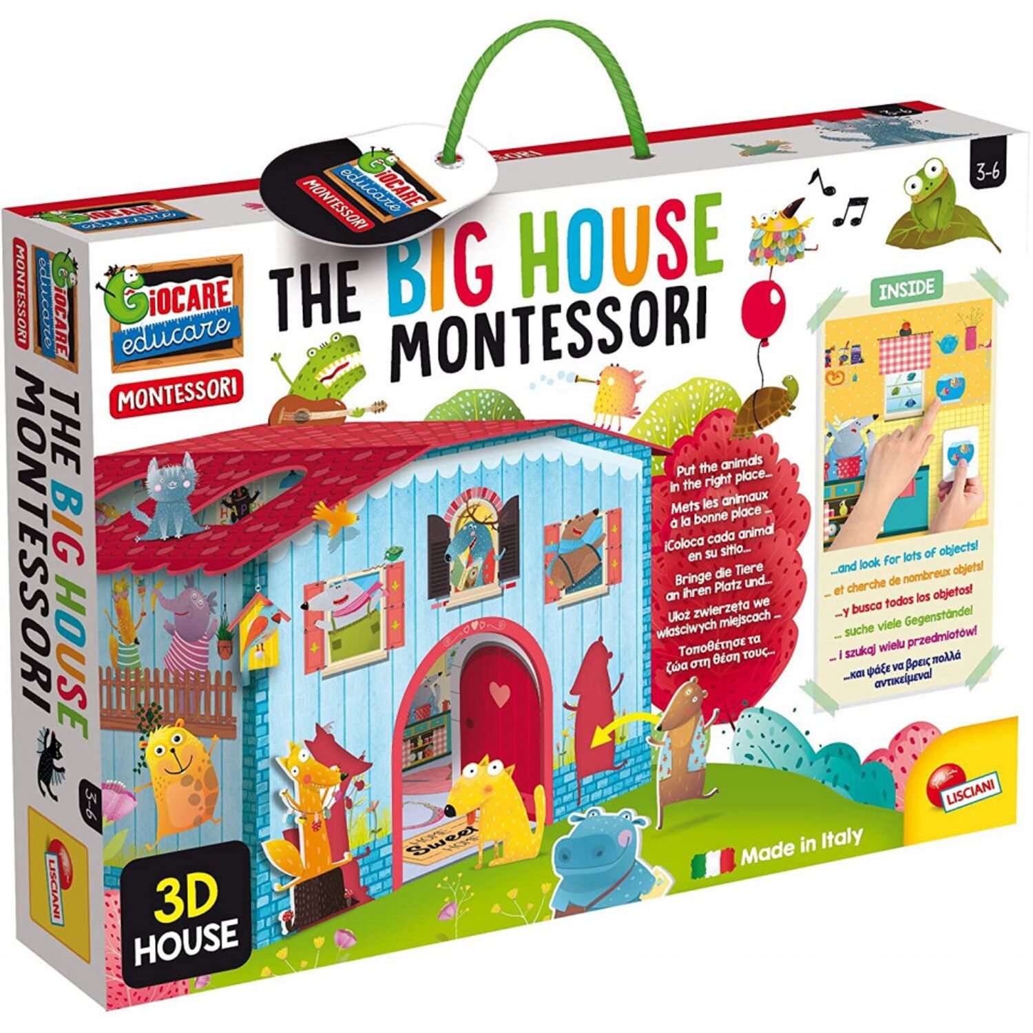Joc Montessori - Casuta animalelor fantastice fotografia produsului View 4 L