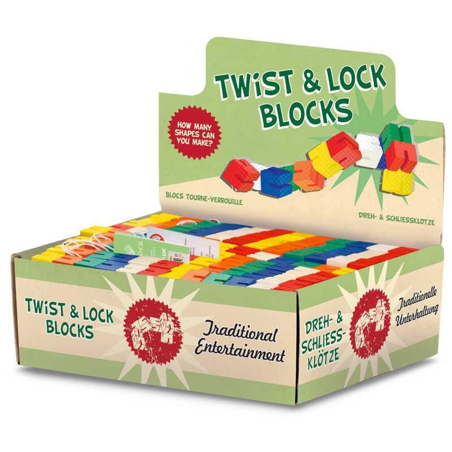 Twist Blocks din lemn fotografia produsului View 2 L