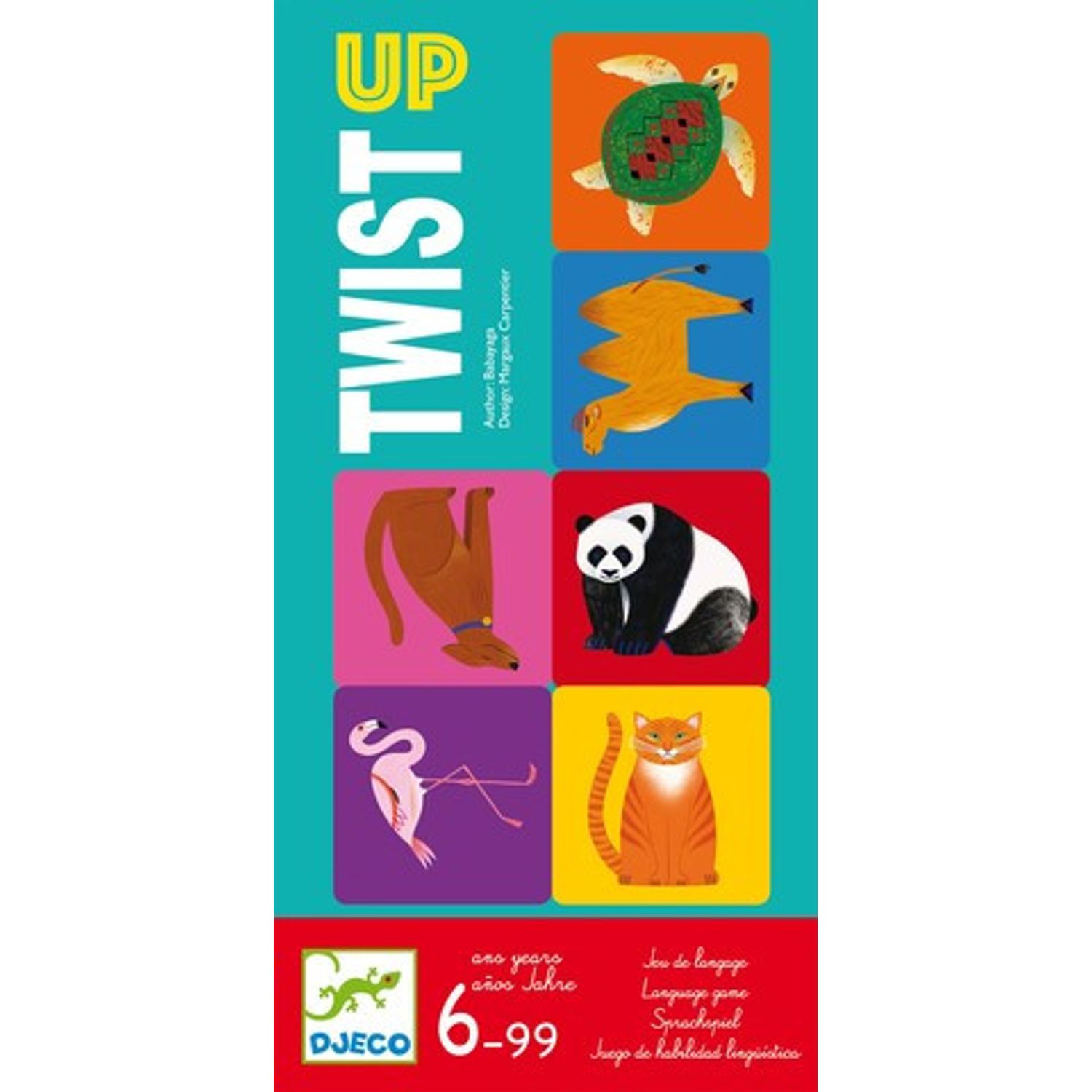 Joc de cooperare Djeco, Twist up fotografia produsului