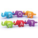 Elefantei cu litere fotografia produsului View 2 S