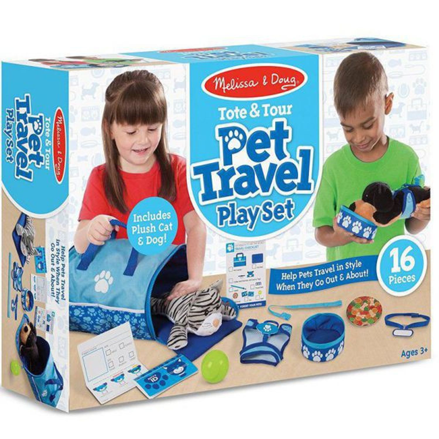 Set De Joaca Animalele De Companie Calatoresc Melissa and Doug fotografia produsului View 2 L