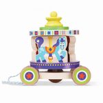 Jucarie de tras carusel Melissa and Doug fotografia produsului