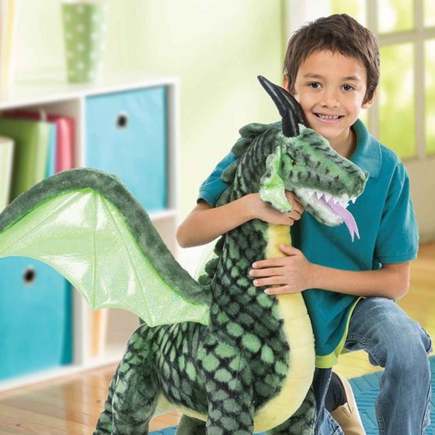 Dragon gigant din plus - Melissa and Doug fotografia produsului View 3 L