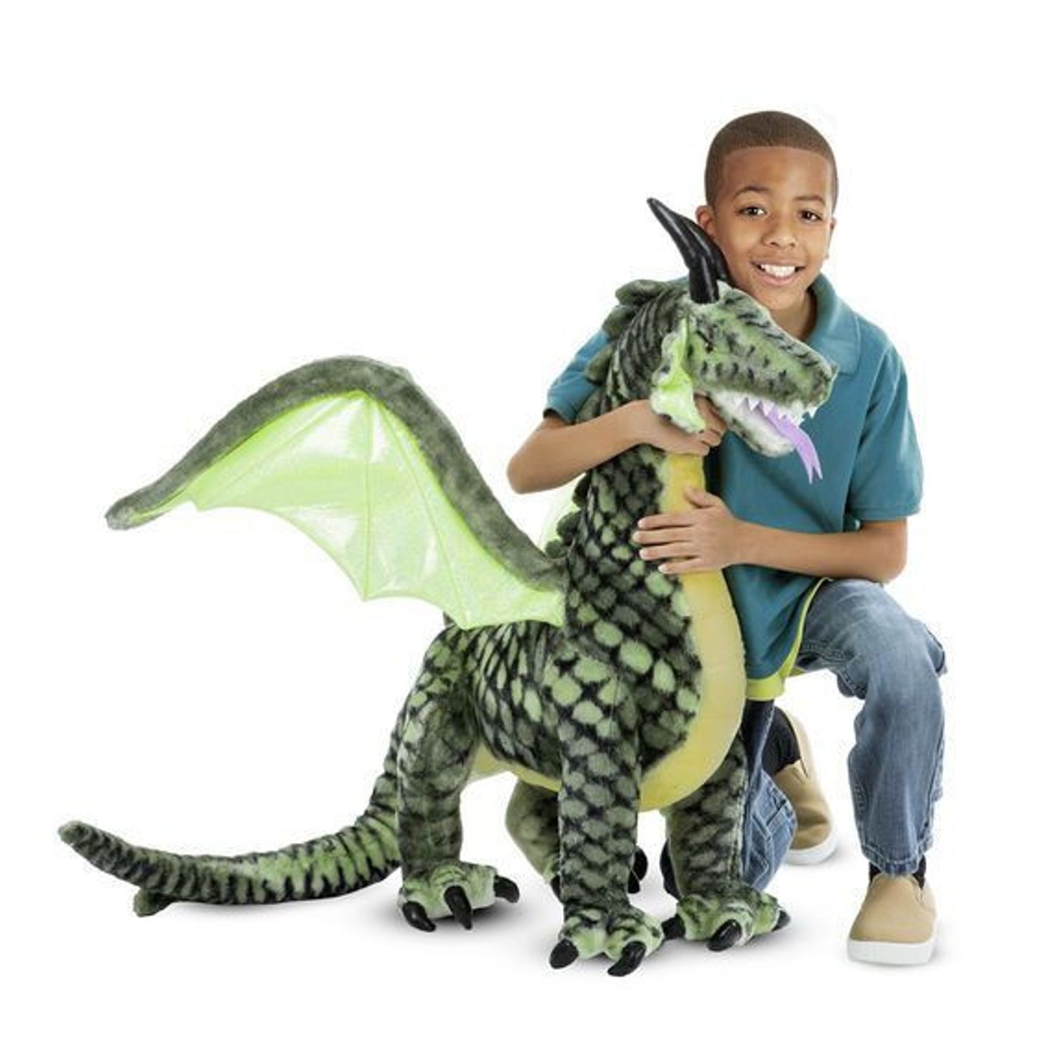 Dragon gigant din plus - Melissa and Doug fotografia produsului View 2 L