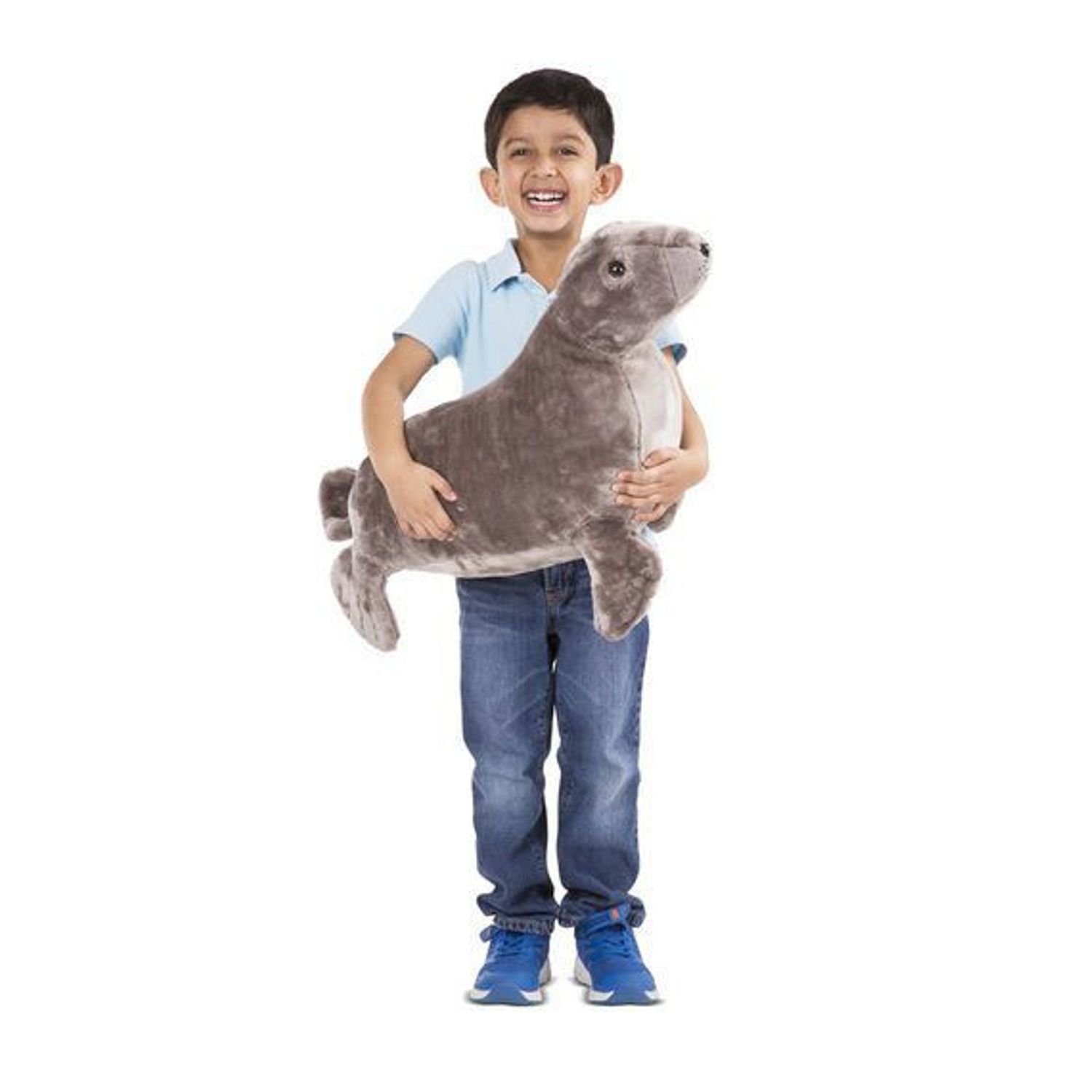 Leu de mare gigant din plus - Melissa and Doug fotografia produsului View 2 L