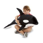 Orca gigant din plus - Melissa and Doug fotografia produsului View 3 S