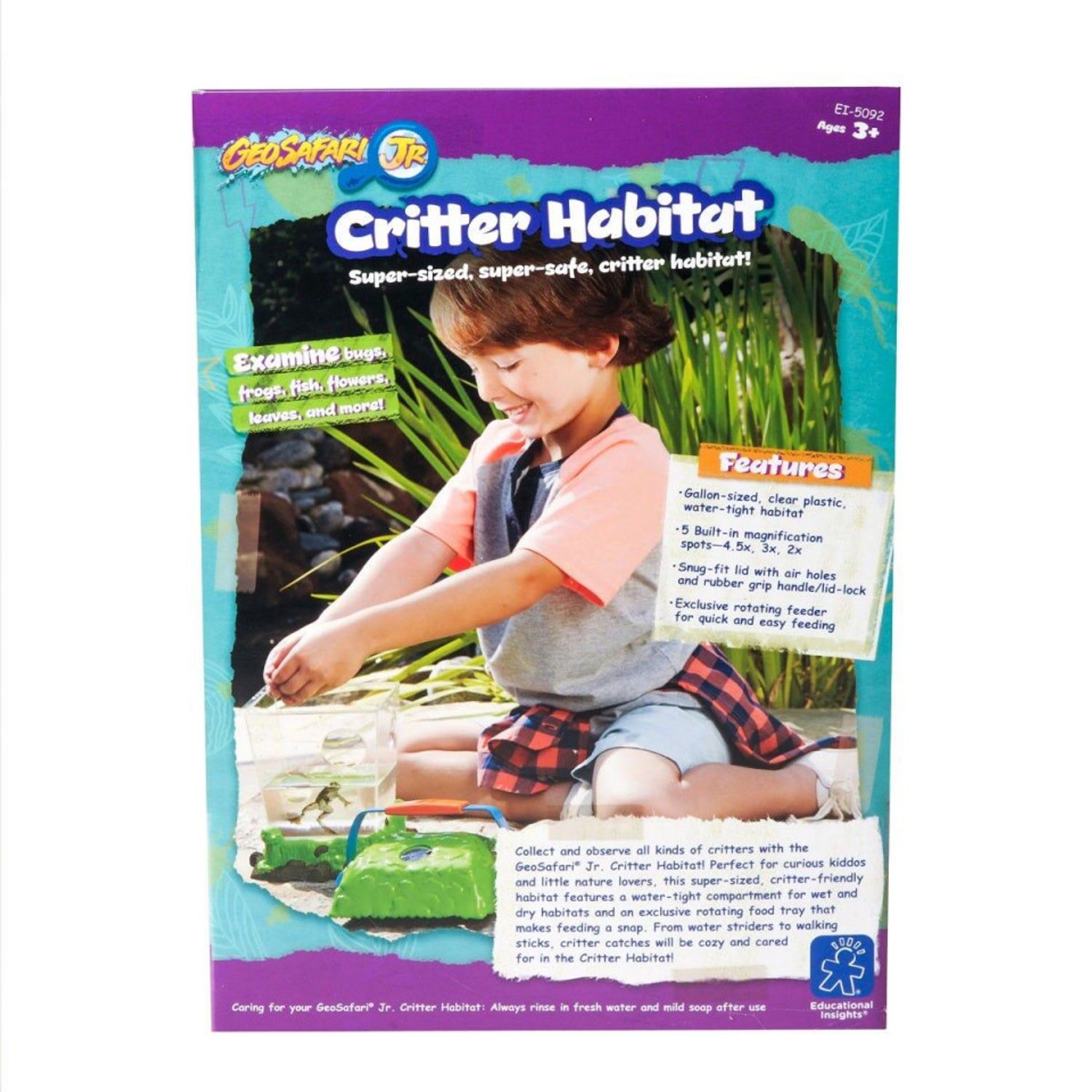 Observator insecte tip habitat - Geosafari fotografia produsului View 6 L