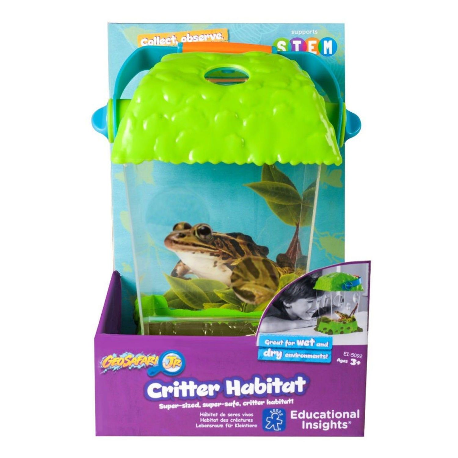 Observator insecte tip habitat - Geosafari fotografia produsului View 5 L