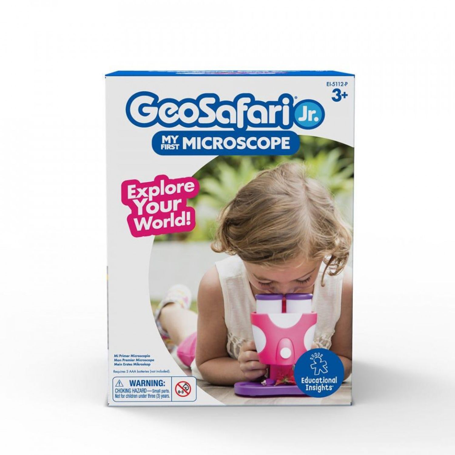 GeoSafari - Primul meu microscop (roz) fotografia produsului View 4 L