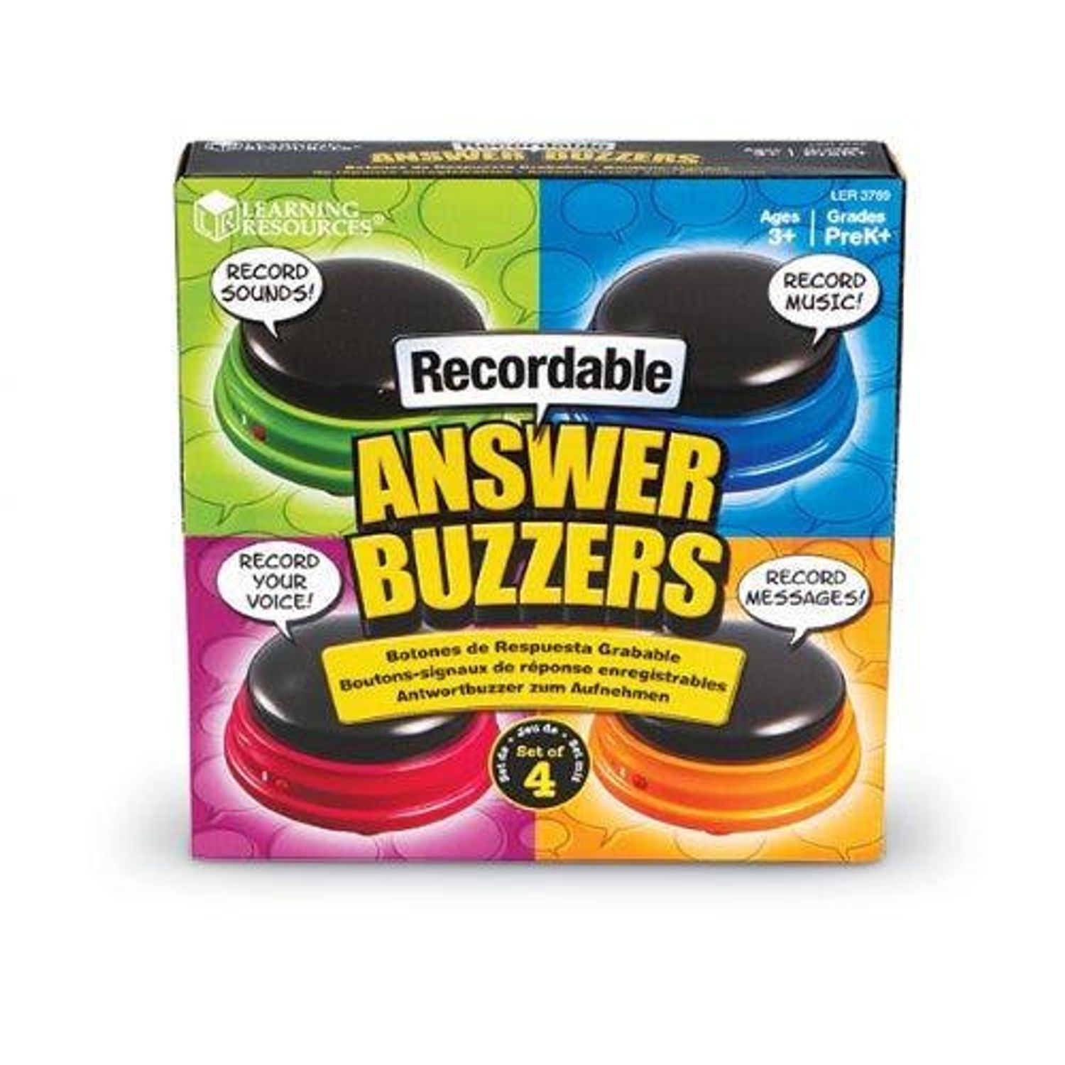 Buzzers (cu functie de inregistrare) fotografia produsului View 2 L