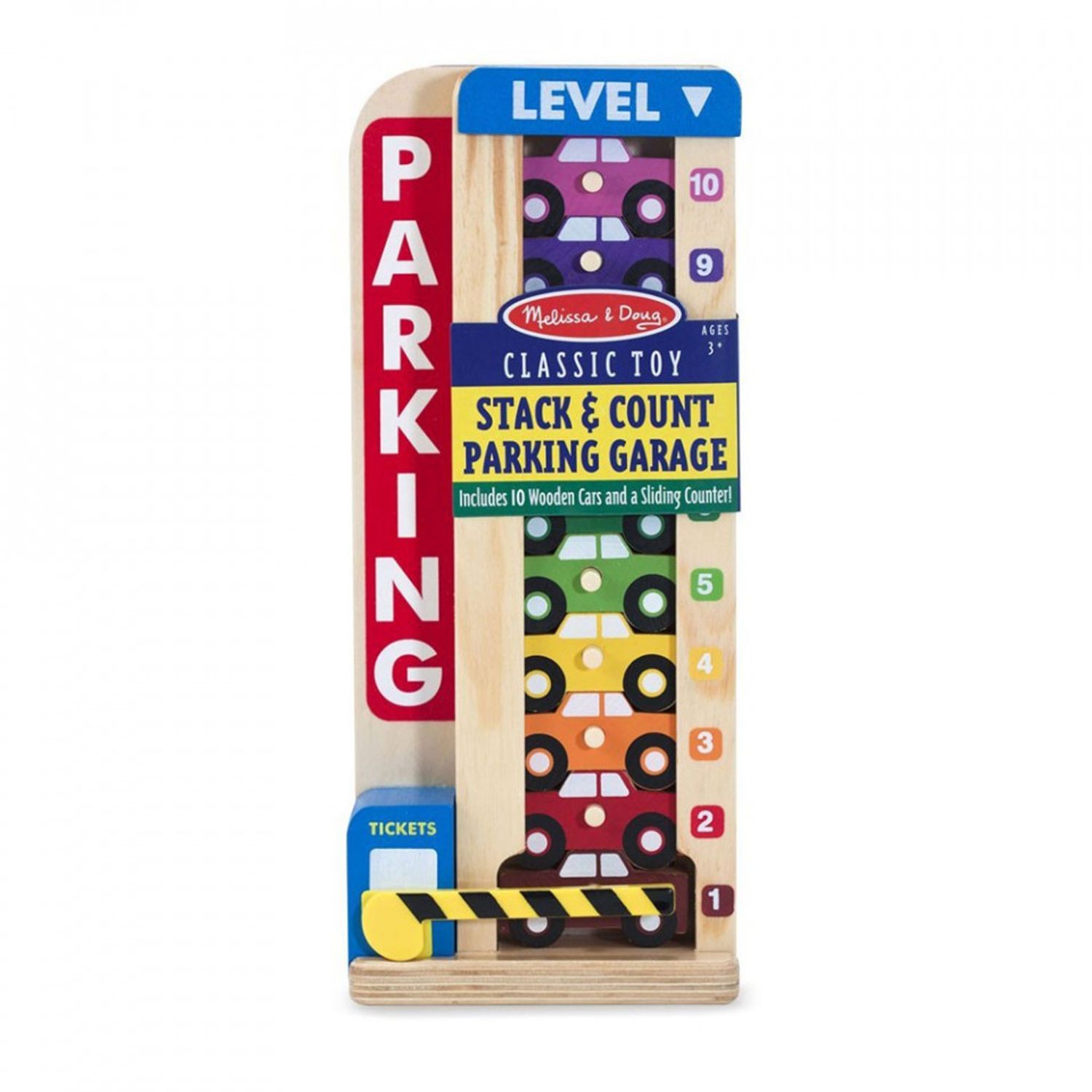 Parcare cu numere Melissa and Doug fotografia produsului
