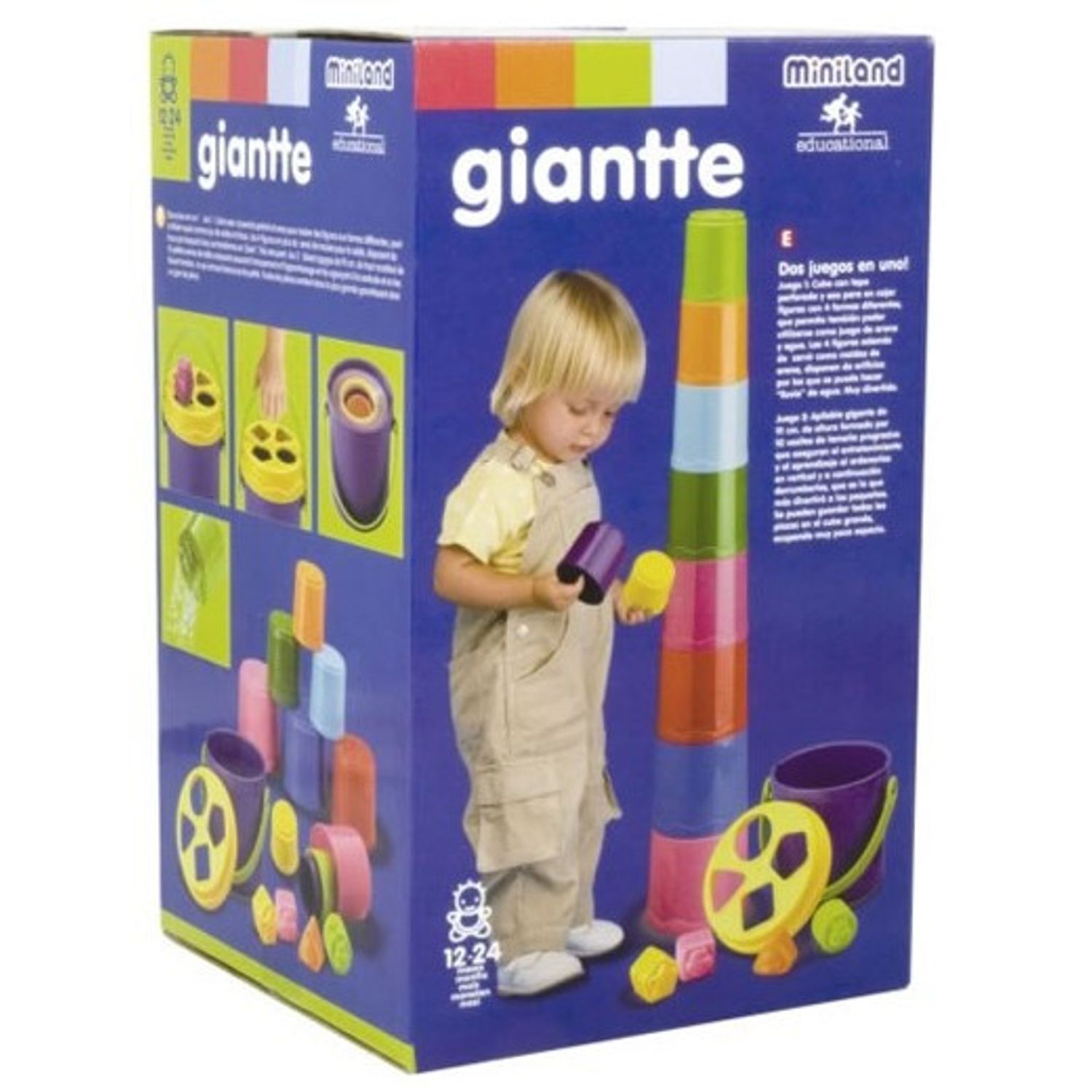 Sortator de forme Giantte Miniland fotografia produsului View 2 L