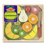 Set fructe lemn pentru taiat - Melissa & Doug fotografia produsului