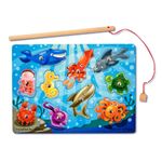 Joc de pescuit magnetic Animale marine Melissa and Doug fotografia produsului