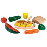 Joc din lemn alimente de feliat Melissa and Doug fotografia produsului