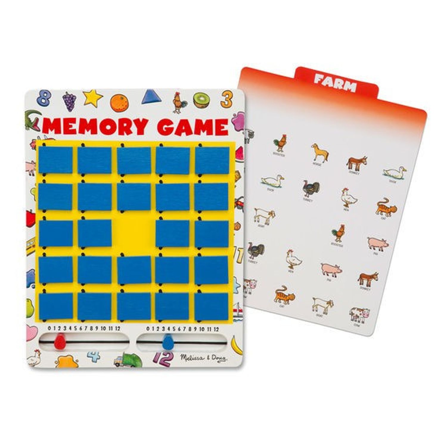 Joc de memorie Intoarce si castiga Melissa and Doug fotografia produsului View 2 L