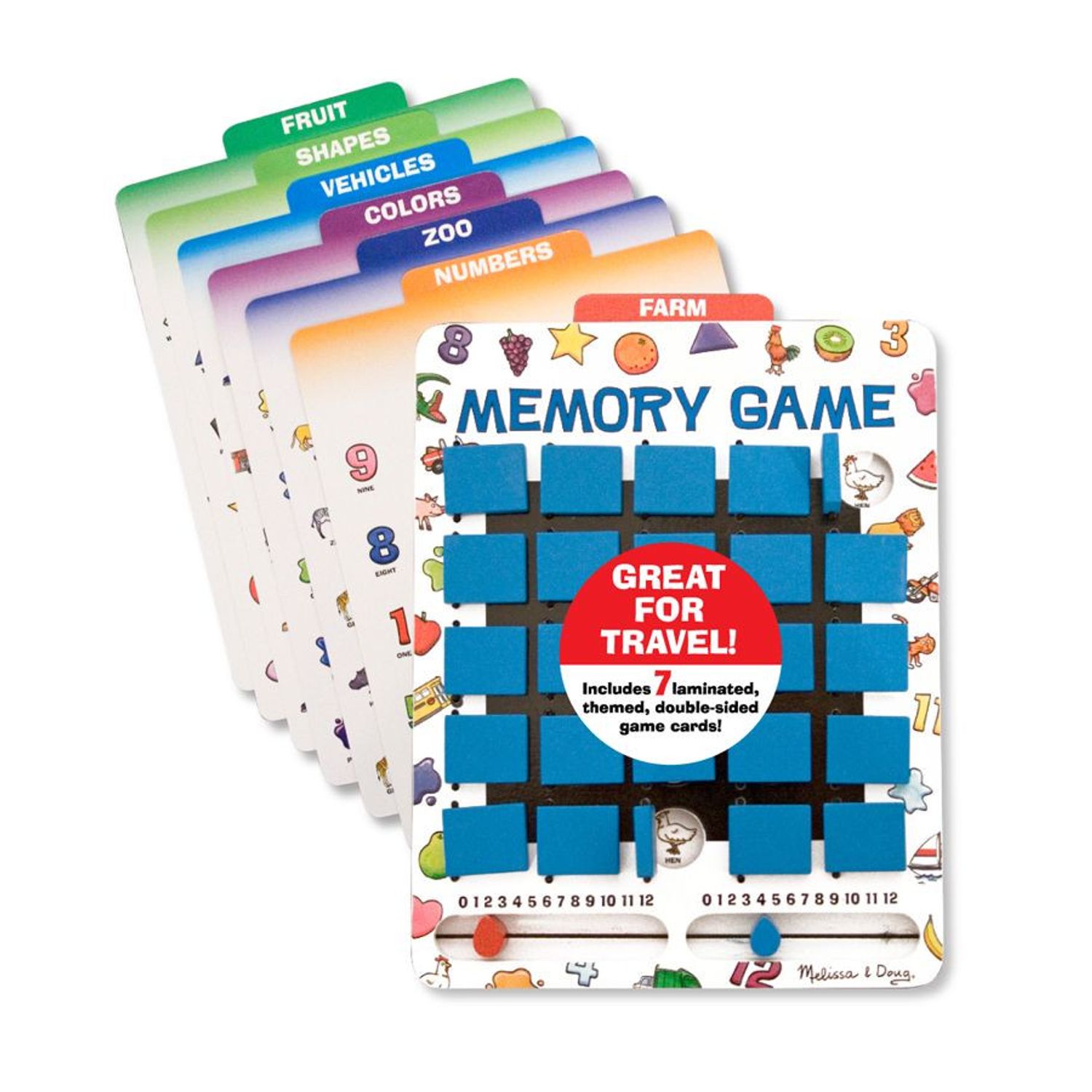 Joc de memorie Intoarce si castiga Melissa and Doug fotografia produsului View 4 L