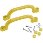 Manere din plastic 25 cm - Galbene fotografia produsului