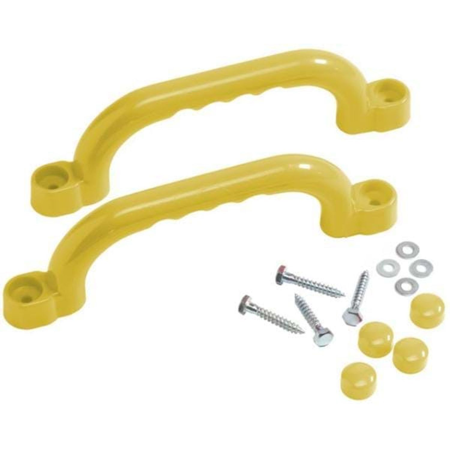 Manere din plastic 25 cm - Galbene fotografia produsului