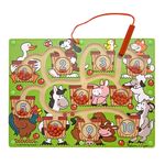 Joc din lemn Labirint Magnetic Numerele Melissa and Doug fotografia produsului