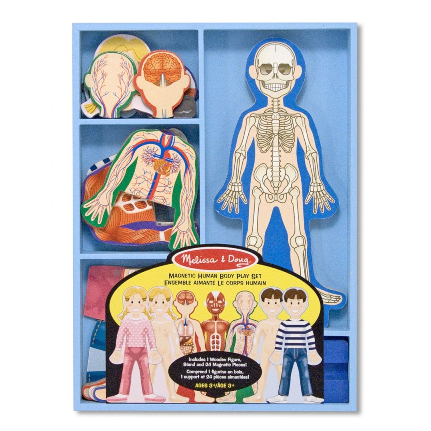 Set magnetic Corpul Uman Melissa and Doug fotografia produsului
