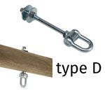 Sistem de prindere leagan tip D 14cm fotografia produsului