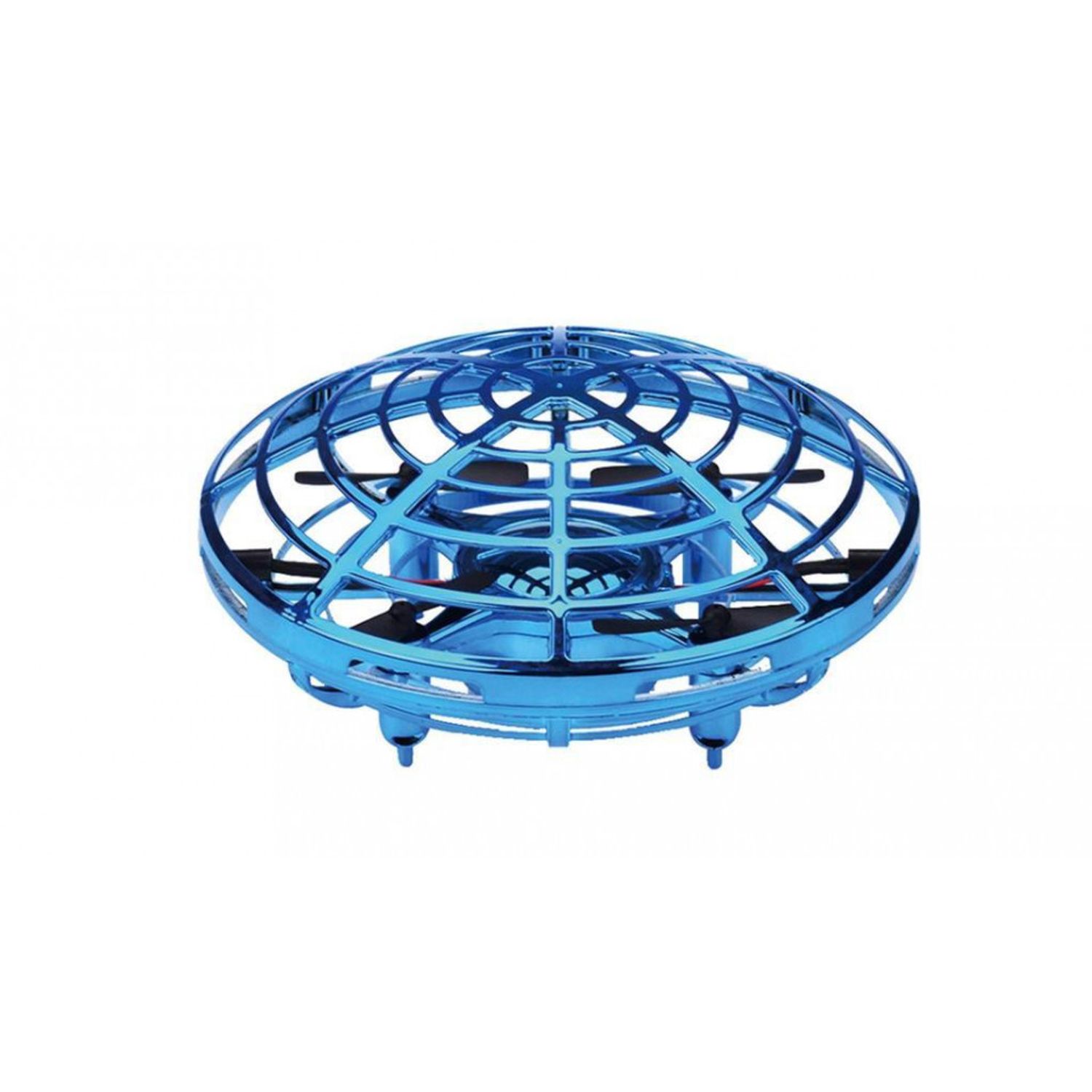Mini drona OZN cu control gestual (bleu) fotografia produsului View 2 L
