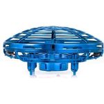 Mini drona OZN cu control gestual (bleu) fotografia produsului