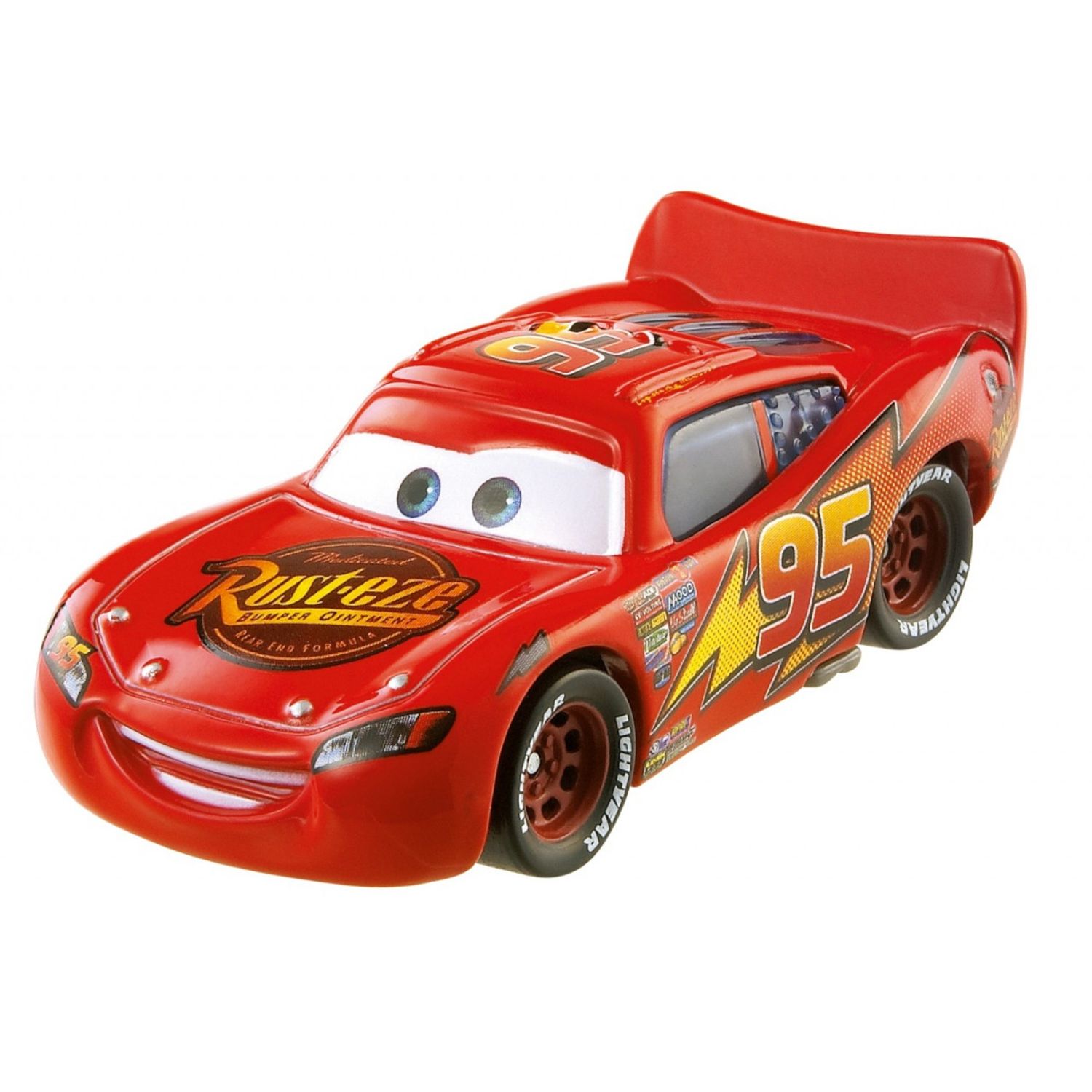 Masinuta metalica Cars 3 - Fulger McQueen, scara 1 la 55 fotografia produsului View 5 L