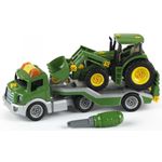 Trailer cu tractor John Deere fotografia produsului