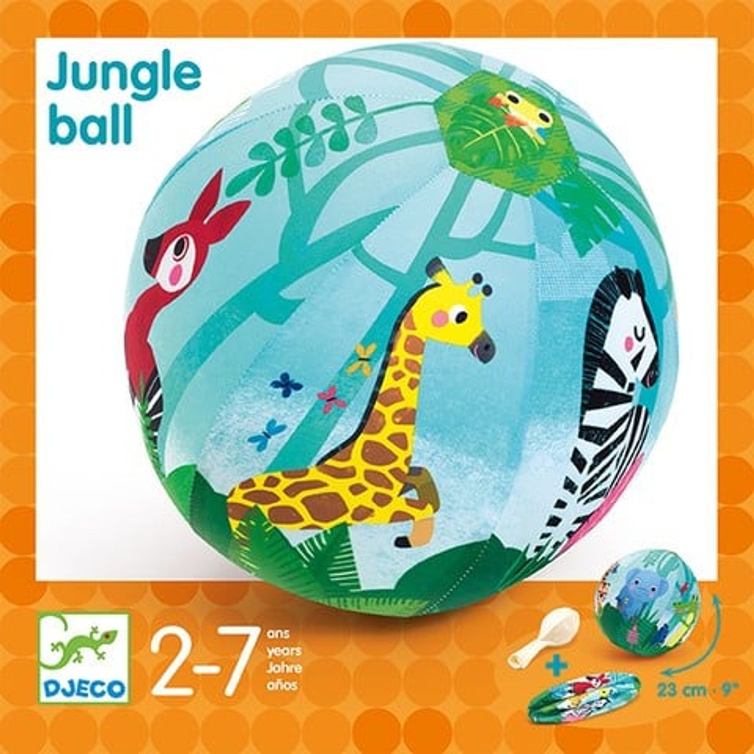 Minge usoara Djeco, Jungla pe balon fotografia produsului View 2 L