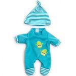 Set pijama si caciulita pentru papusa baiat 21 cm fotografia produsului
