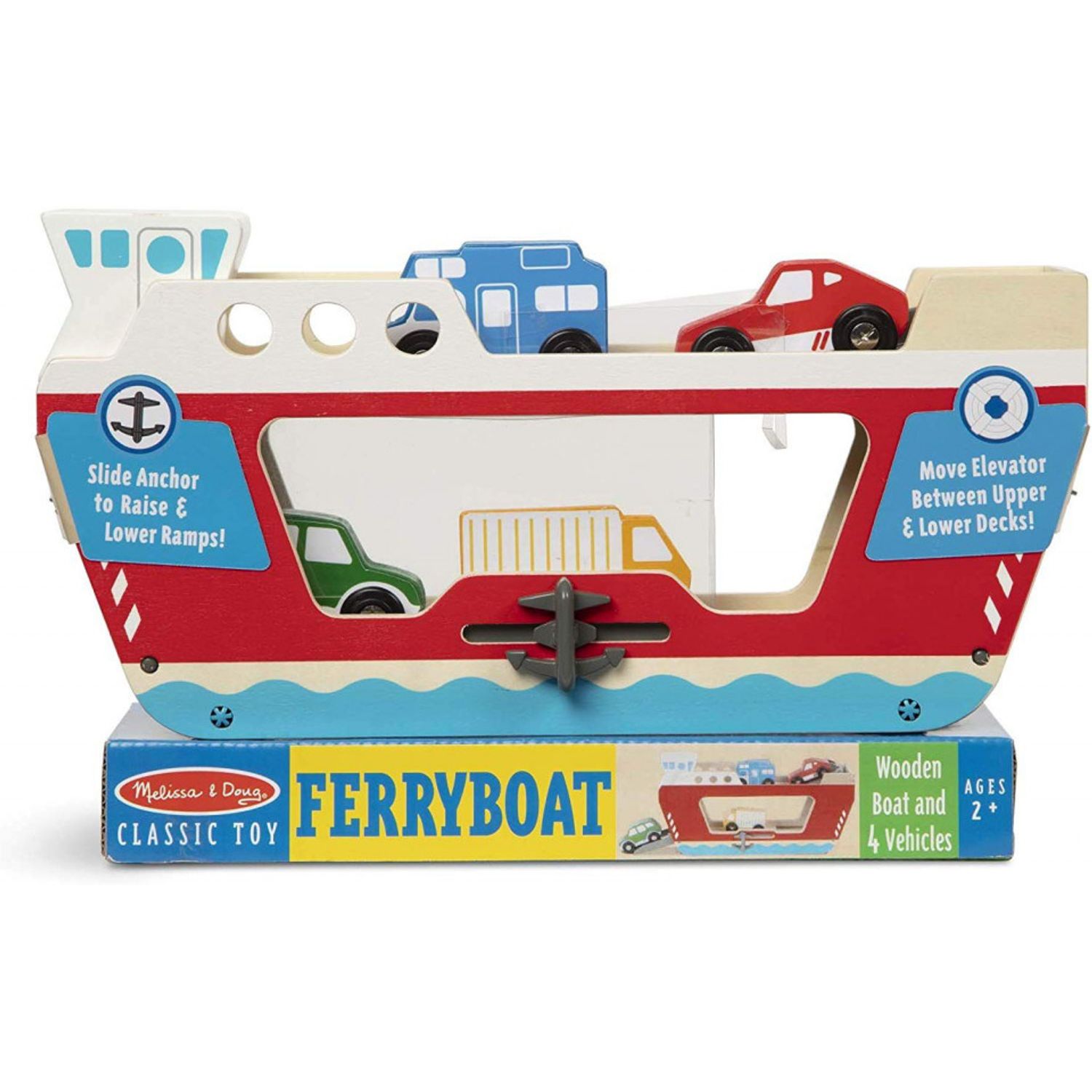 Set de joaca din lemn Feribot- Melissa And Doug fotografia produsului View 4 L