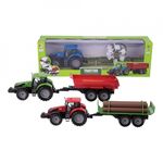 Macheta tractor cu remorca - scara 1:32 fotografia produsului