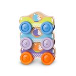 Masinute de stivuit cu animale - Melissa and Doug fotografia produsului