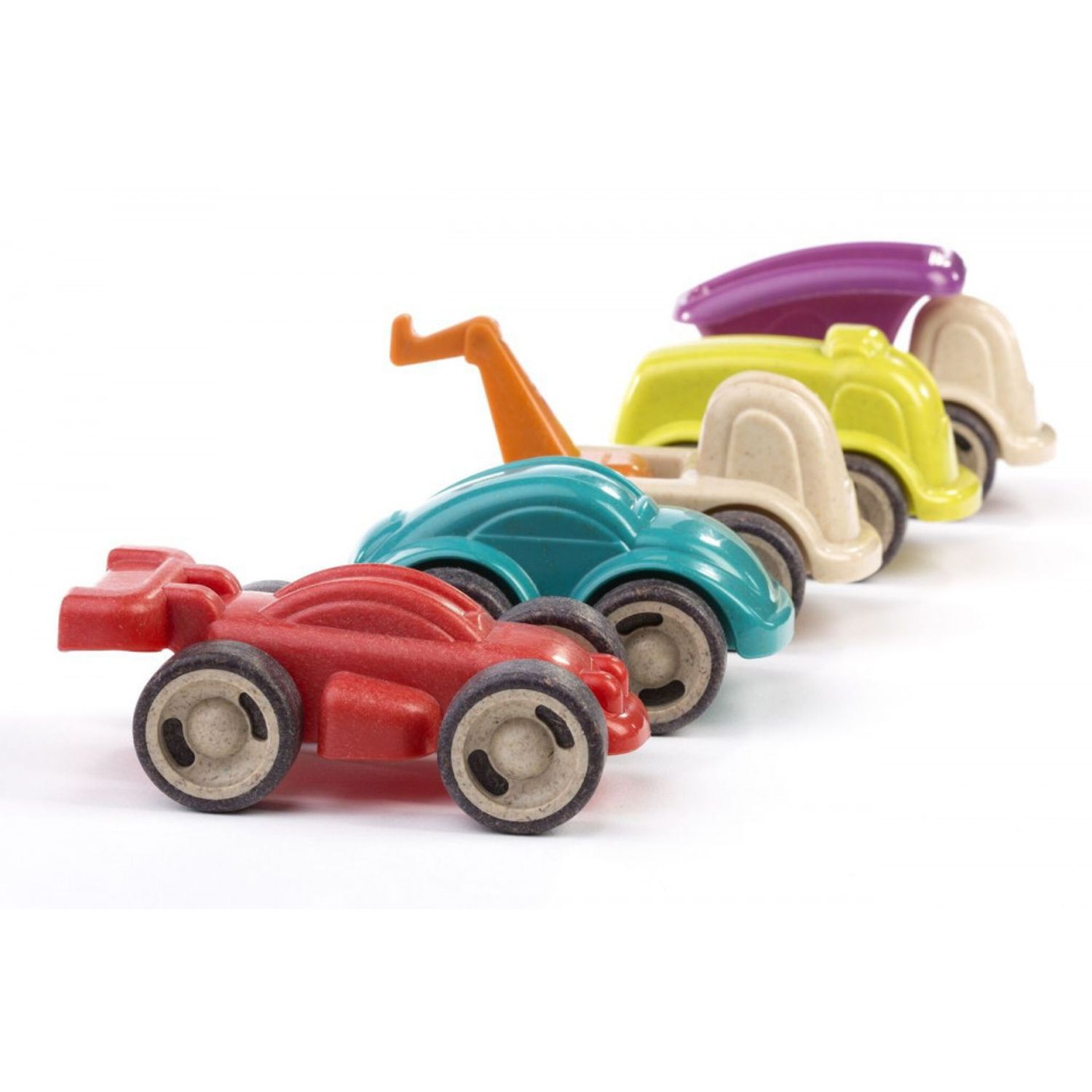 Set 5 vehicule 12 cm Minimobile ECO fotografia produsului