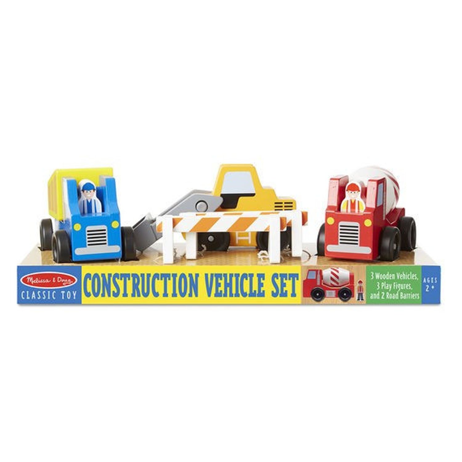Set de joaca Vehicule la santier Melissa and Doug fotografia produsului View 2 L