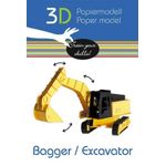 Excavator, macheta 3D Fridolin fotografia produsului View 2 S