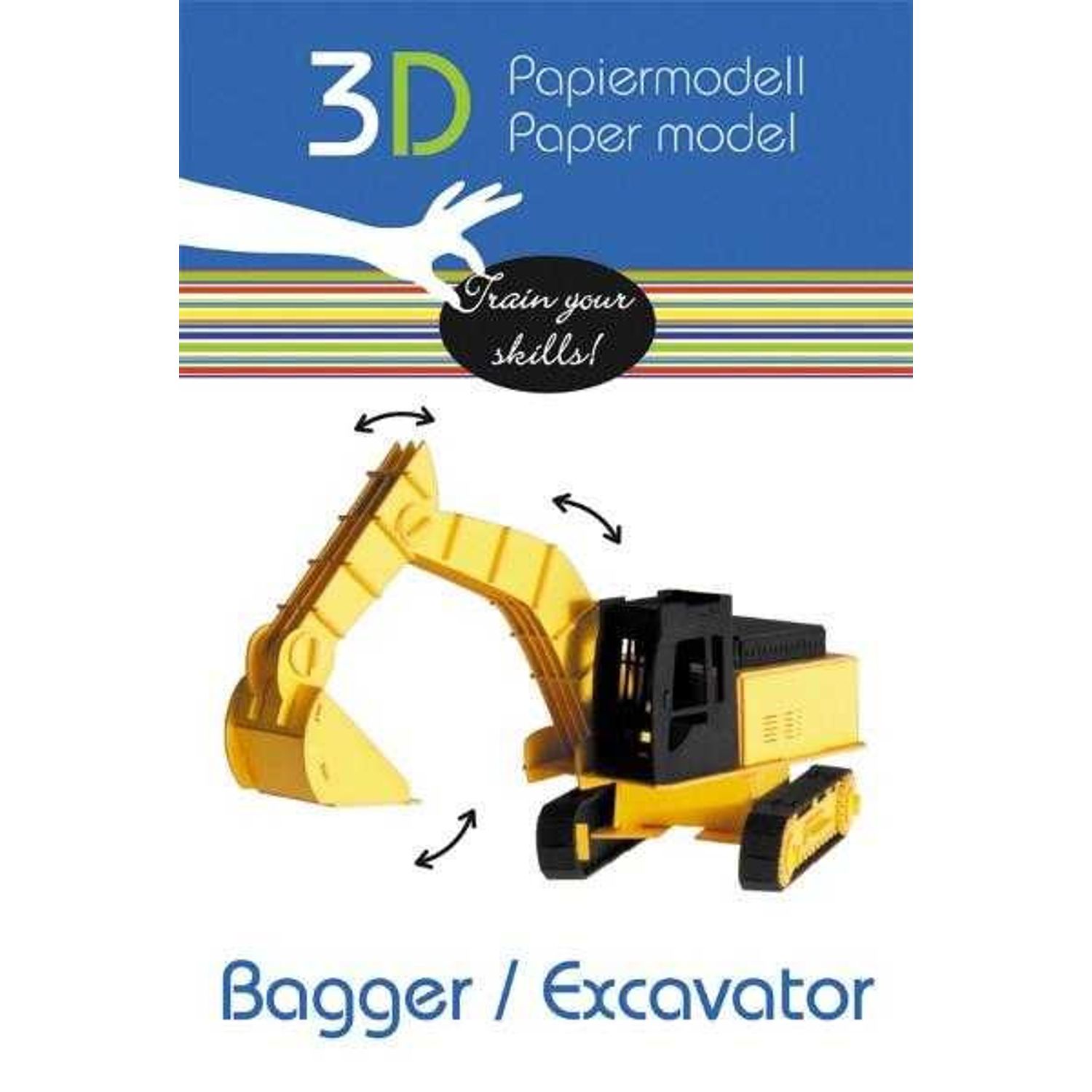 Excavator, macheta 3D Fridolin fotografia produsului View 2 L