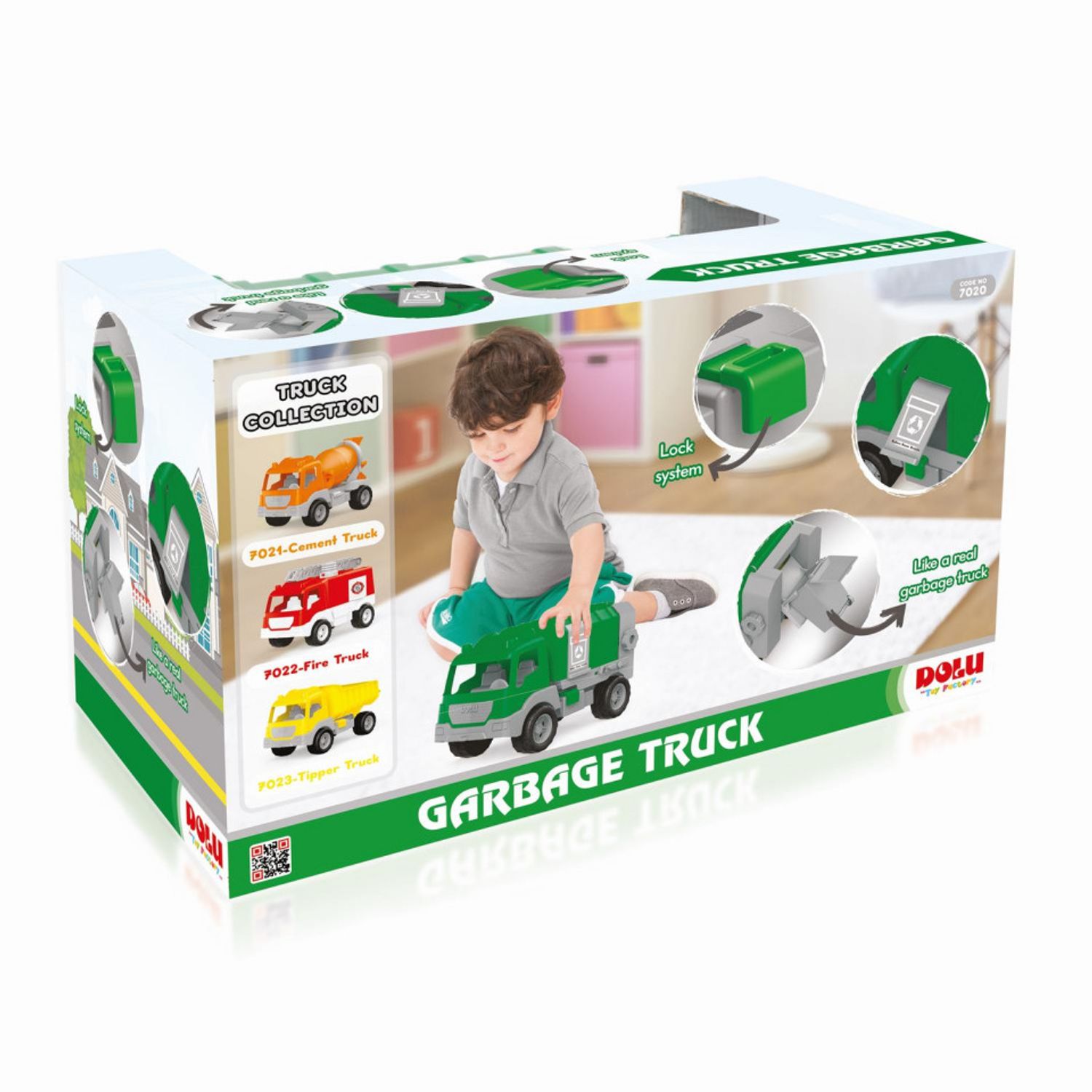 Camion de gunoi - 43 cm fotografia produsului