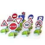 Set 12 Semne de circulatie mini - Miniland fotografia produsului