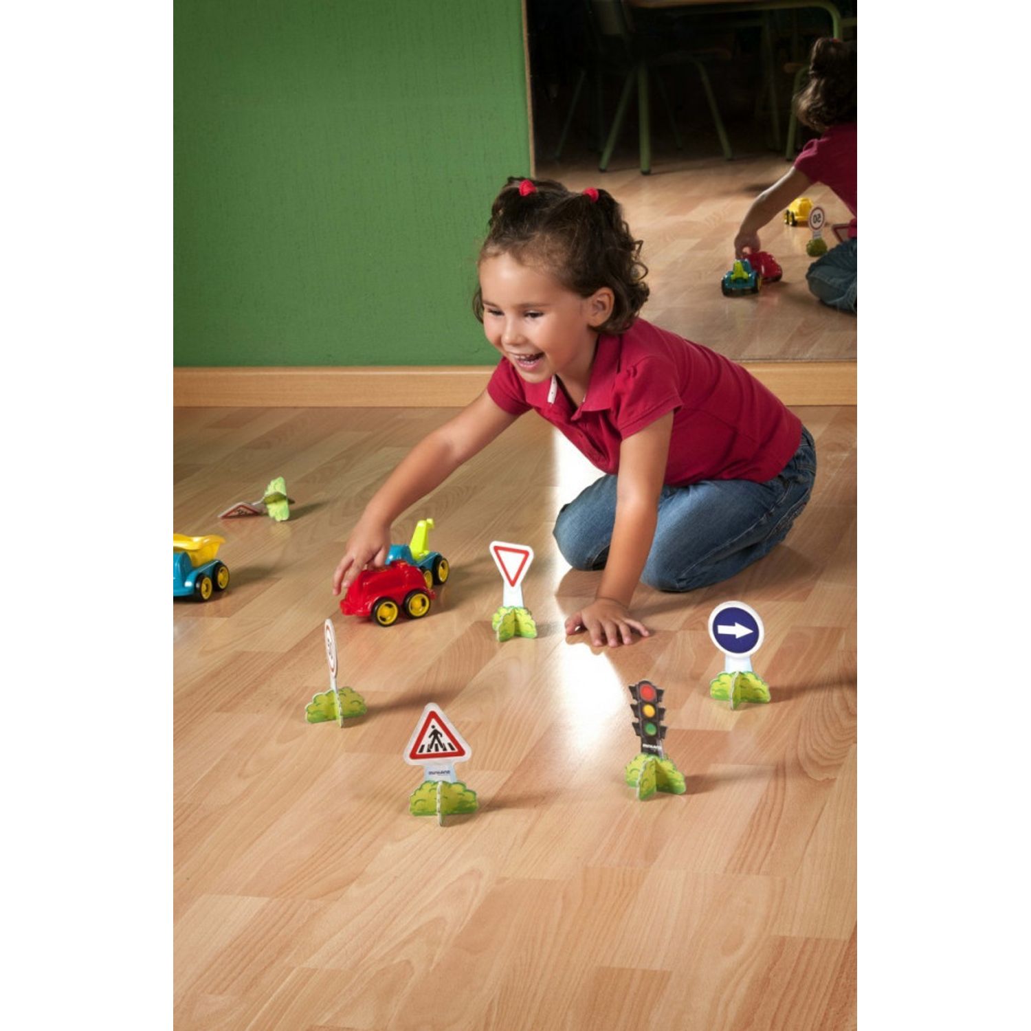 Set 12 Semne de circulatie mini - Miniland fotografia produsului View 2 L