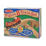 Tren lemn si Circuit 8 Melissa and Doug fotografia produsului View 4 S