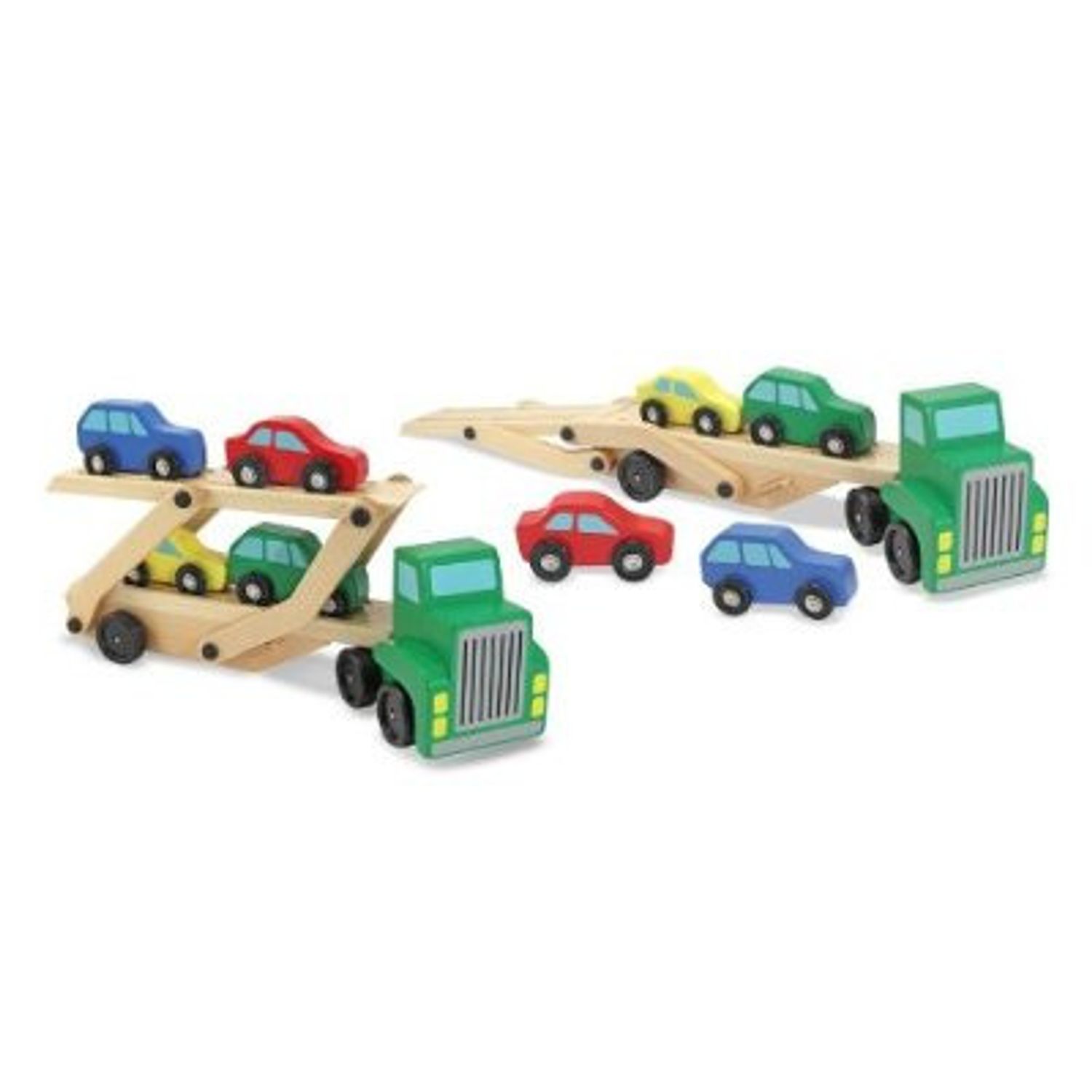 Camion Transportor de Masini Melissa and Doug fotografia produsului View 2 L